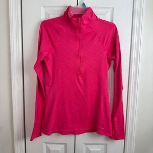 Under Armour Tech Twist Half Zip Pullover Pink‎ Women S Slim Fit Thumbholes